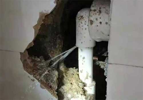 北京小區衛生間漏水點